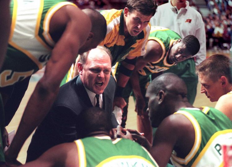 George Karl Seattle SuperSonics Coach